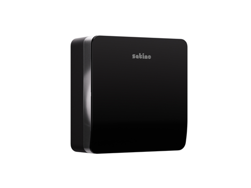 [QUA-333407] Toiletpapierdispenser Satino JT2 Hyginity jumbo L zwart 