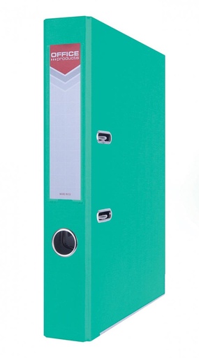 [TIM-1112112] Ordner OFFICE products voor A4  uit karton rug van 5,5 cm turquoise
