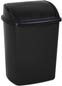 [TIM-2018419] Vuilbak met swing deksel Vepa Bins 15 l zwart