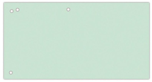 [TIM-7013502] Verdeelstroken OFFICE products  240 x 105 mm groen (100)