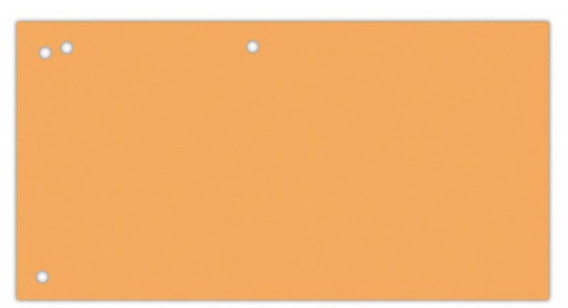 [TIM-7013507] Verdeelstroken OFFICE products  240 x 105 mm oranje (100)