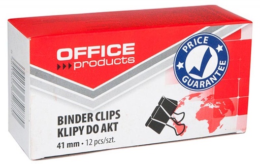 [TIM-9411905] Foldbackclip OFFICE products  zwart 41 mm (12)