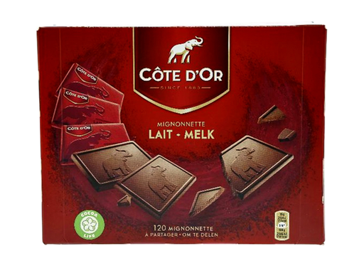[QUA-34887] Chocolade Cote d'Or mignonnette melk 120x10 gram