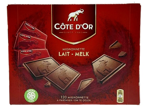 [QUA-34887] Chocolade Cote d'Or mignonnette melk 120x10 gram