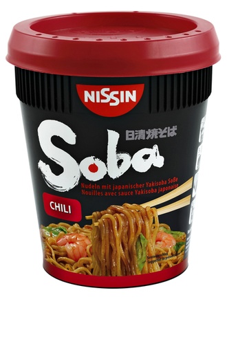 [QUA-238005100] Noodles Nissin Soba chili cup