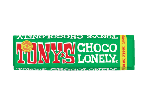 [QUA-NLRMH47] Chocolade Tony's Chocolonely hazelnoot reep 47gr