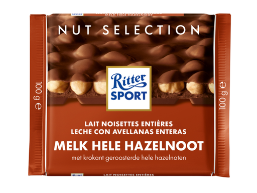 [QUA-31435] Chocolade Ritter Sport melk-hele hazelnoot 100gr
