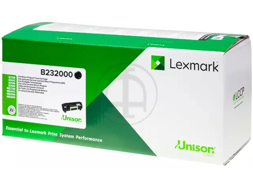 [LEX-B232000] Toner Lexmark B232000 B/MB 3.000 pag. BK 