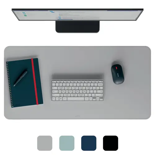 [ESS-53820085] Bureaumat Leitz 80 x 40cm grijs
