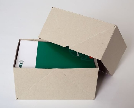 [VER-DOOS107] Paraatdoos bodem A4 enkele golf 305x215x100mm (25)