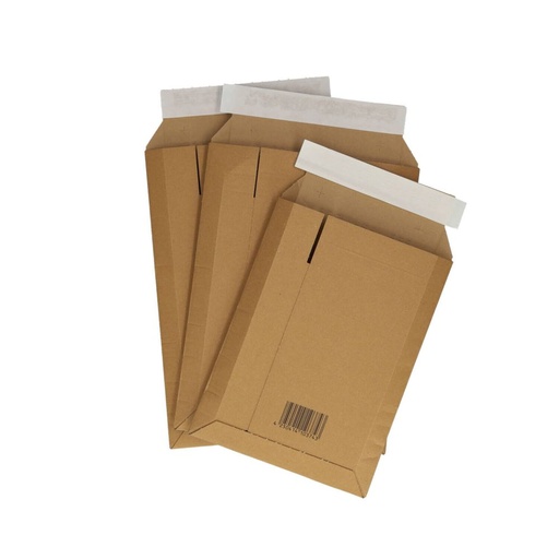 [VER-VERZEND04] Verzendomslag golfkarton 357x246mm bruin (100)