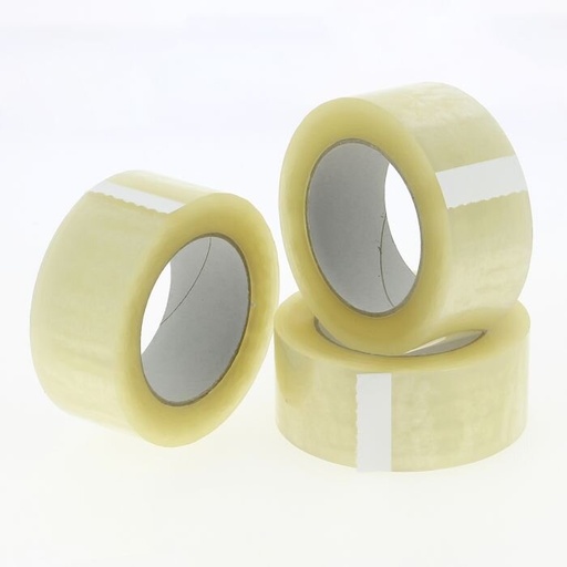 [TES-TAPE08] Tape PP solvent 48mmx990m transparant machinaal 