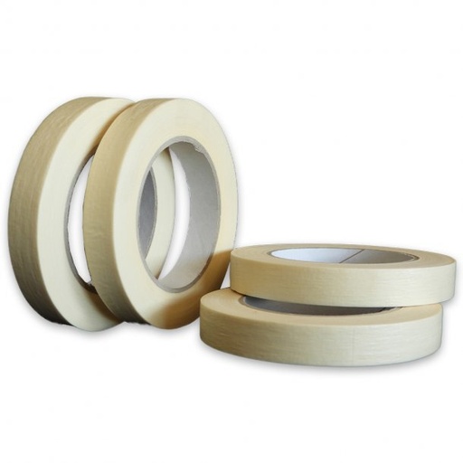 [TES-TAPE12] Masking tape 25x50m gebroken wit