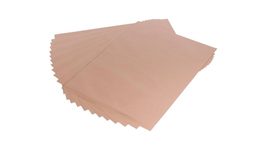[VER-KRAFT 750-1200] Inpakpapier vellen 75cmx1200mm 60gr op rol zuiver kraft bruin(250)