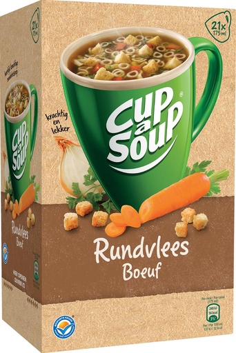 [TIM-14069] Rundvlees Cup-A-Soup 175ml (21)