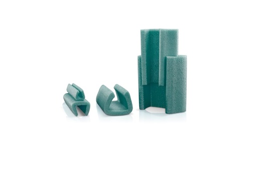 [VER-SCHUIM17] Schuimprofiel U 2000x45x12mm (80)