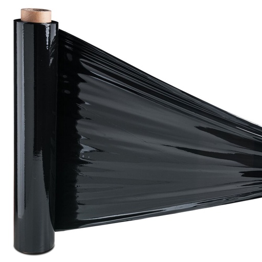 [VER-REK31] Stretchfolie manueel Cast traditioneel standaard 500mmx300m 17µ zwart