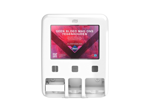 [QUA-564050] Dameshygiënedispenser Tork P1 P2 P3 Elevation wit
