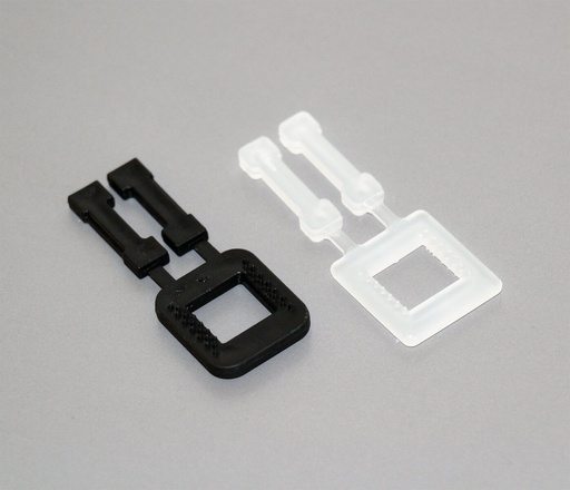 [VER-GESP16] Toebehoren gespen plastic 12mm (1000)