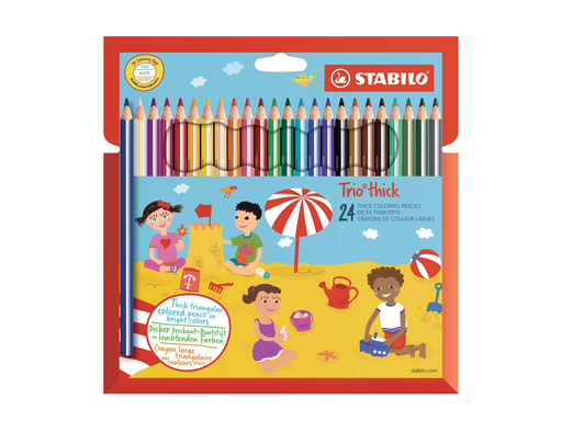 [TIM-2032401] Kleurpotlood Stabilo Trio Thick assorti (24)