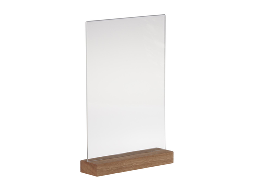[TIM-356314] Folderhouder Europel Premium met houten T-voet A4 staand