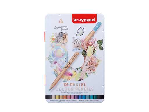 [TIM-603121] kleurpotloden Bruynzeel expression pasteltinten (12)