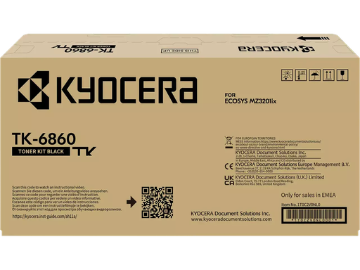[KYO-TK6860] Toner Kyocera Mono Laser TK6860 ECOSYS MZ3201ix 15.000 pag. BK 