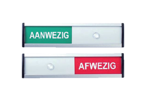 [QUA-39201] Infobord aanwezig/afwezig 125x30mm 