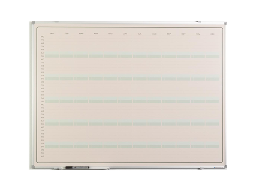 [TIM-113433E] Jaarplanner elegance Smit Visual magnetisch 90x120cm