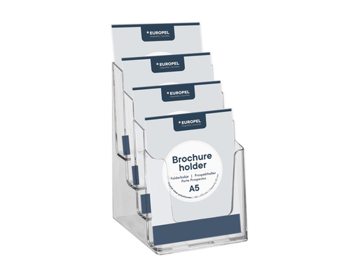 [TIM-3500100] Folderhouder Europel 4 x A5