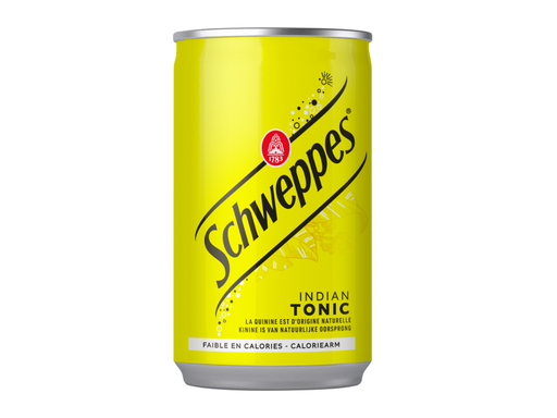 [QUA-052500] Frisdrank Schweppes tonic blik 150ml 