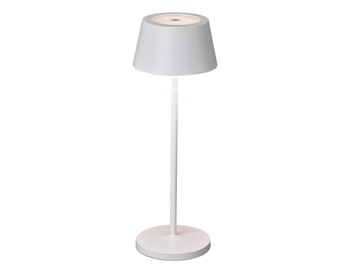 [TIM-8190802] tafellamp Nina MAUL LED dimbaar op voet wit