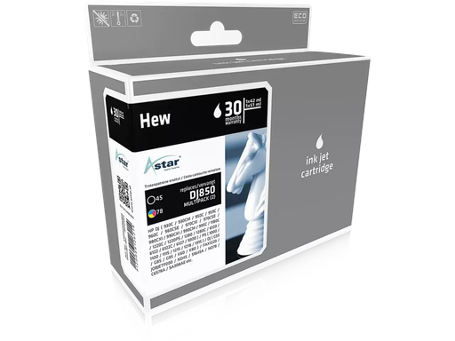 [COM-AS42045] Inkt Astar voor DJ HP 45/78XL VALUEPACK 930/1200pagina's