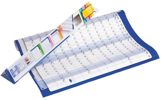 [LM-7420227] Jaarplanner Legamaster 60x90 cm gelamineerd karton 2027