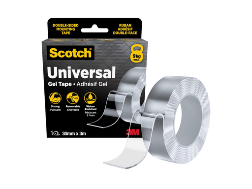 [TIM-4203030] Montage geltape Scotch Universal 30mmx3m transparant