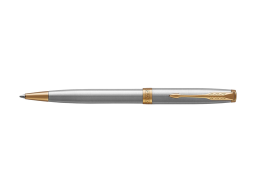 [TIM-1931507] Balpen Parker sonnet stainless steel GT medium in giftbox