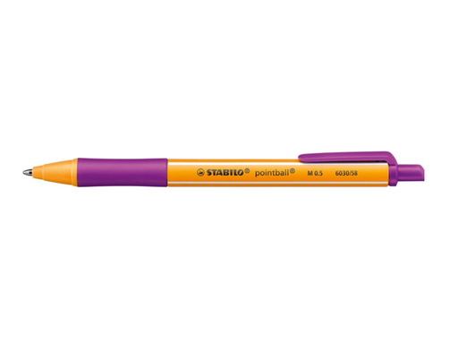 [TIM-6030-58] Pointball balpen Stabilo lila