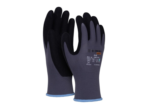 [TIM-6172109] Veiligheidshandschoenen flex Donau Safety grijs L maat 9