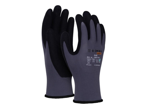 [TIM-6172110] Veiligheidshandschoenen flex Donau Safety grijs XL maat 10