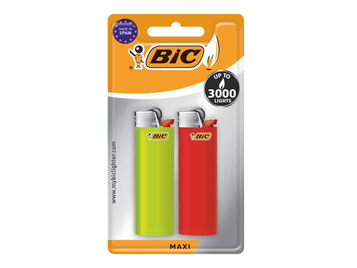 [TIM-830611] Vuursteen aansteker Bic maxi geassorteerde kleuren (2)