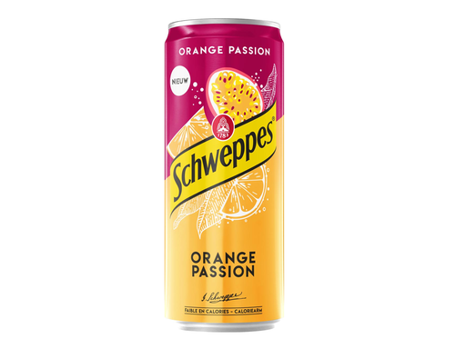 [TIM-52538] Frisdrank Schweppes orange passion 33 cl (24)
