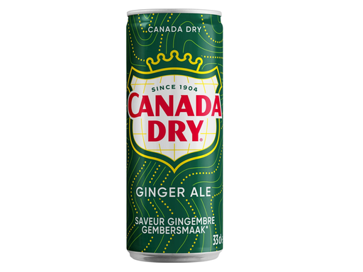 [TIM-52561] Frisdrank Gingerbeer Canada Dry 33cl (24)
