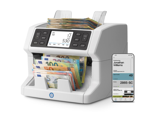 [TIM-1150752] Biljettelmachine Safescan 2485-SC incl safescan app met 8-voudige valsgelddetectie