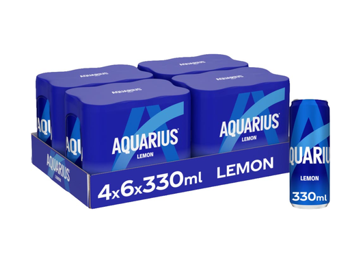[TIM-51034] Frisdrank Aquarius Lemon 33cl (24)