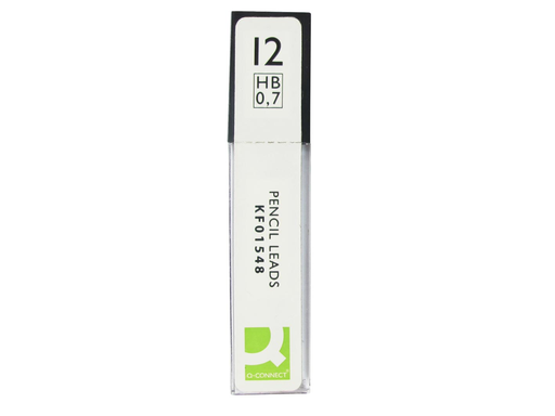 [TIM-KF01548] Potloodstiften Q-connect 0.7mm HB (12)