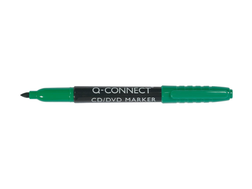 [TIM-KF02303] CD-DVD marker Q-connect fijn groen