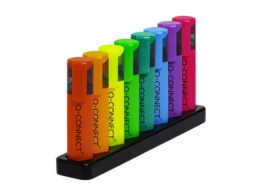 [TIM-KF11399] Markeerstift Q-connect neon deskset assorti