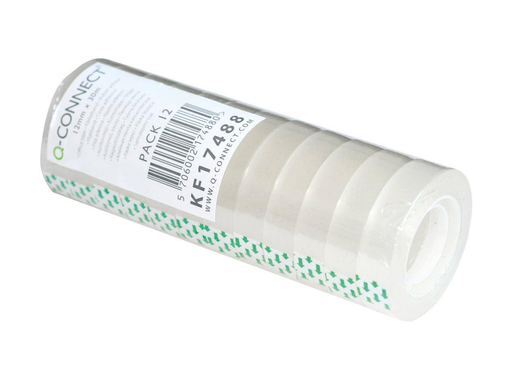 [TIM-KF17488] Plakband Q-connect PP 12mmx30m (12)