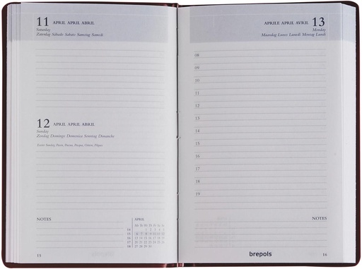 [AGE-814120] Agenda Brepols Trade Seta 2027 geassorteerde kleuren