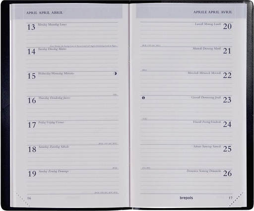 [AGE-774129] Breplan Seta Brepols 2027 geassorteerde kleuren